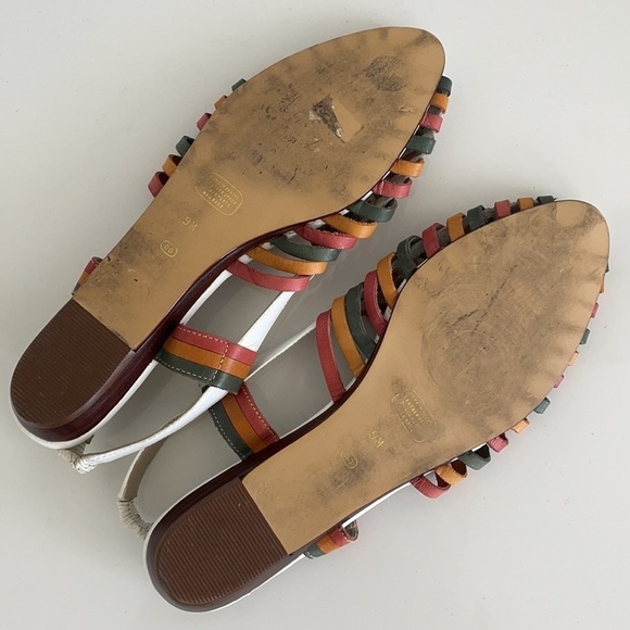 Leather Upper Made In Brazil Colorful Sandals - Picture 10 of 11